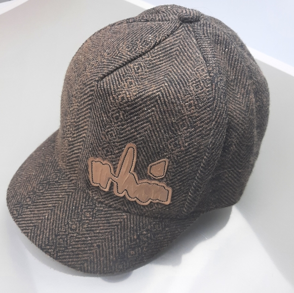 Volcom Wool Skater Hat Brown & Black S/M Men's - Picture 2 of 9